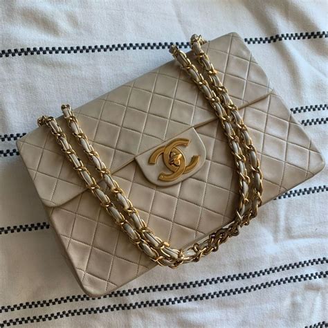 chanel maxi xl|chanel maxi size.